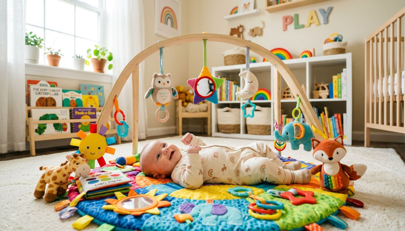 Quels jeux pour stimuler l'éveil de votre enfant dès le premier mois ?